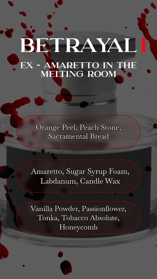 Amaretto In The Melting Room (Betrayal Collection) - 60ml preorder